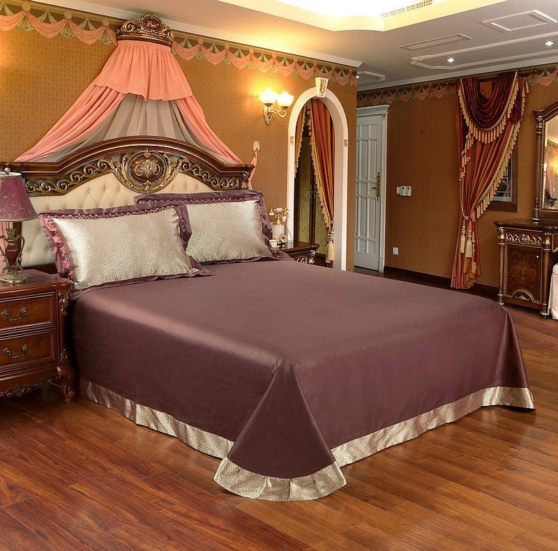 Alchemilla Luxury Silky Jacquard Cotton Duvet Cover Set - RoseStraya.com