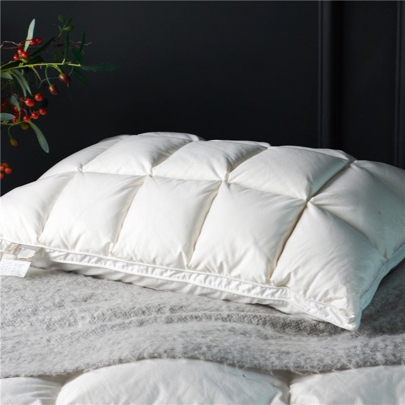 Amor Premium Natural Goose Down Pillow Set 2Pcs - RoseStraya.com