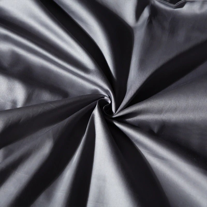 Asombrosa Deep Grey Silky Soft Egyptian Cotton Bedding Set - RoseStraya.com