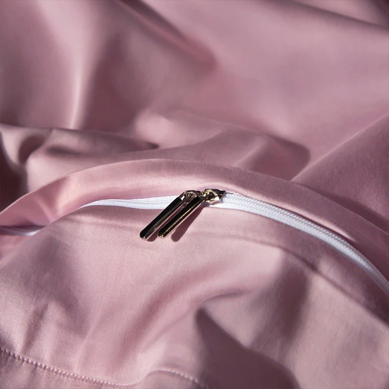 Asombrosa Soft Pink Silky Soft Egyptian Cotton Bedding Set - RoseStraya.com
