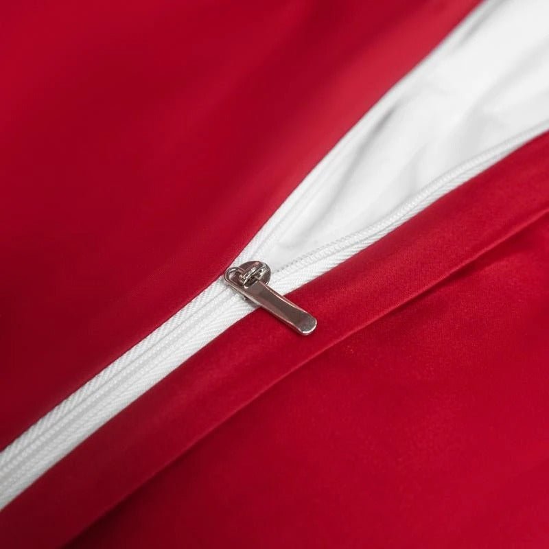 Astro Red Silky Cotton Duvet Cover Set - RoseStraya.com