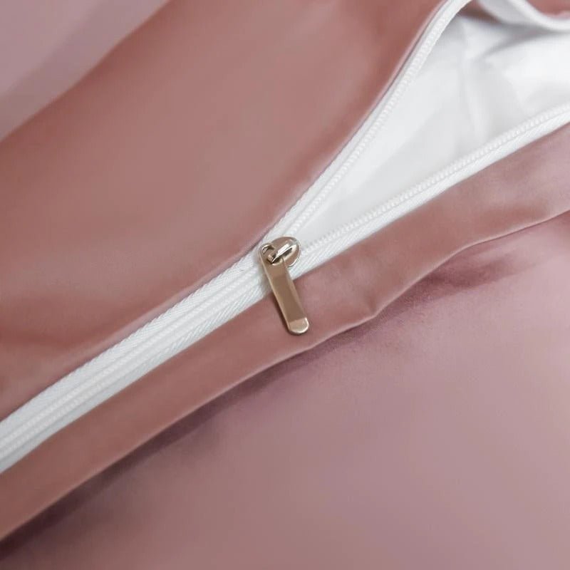 Astro Rosy Brown Cotton Duvet Cover Set - RoseStraya.com