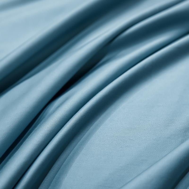Astro Sky Blue Silky Cotton Duvet Cover Set - RoseStraya.com