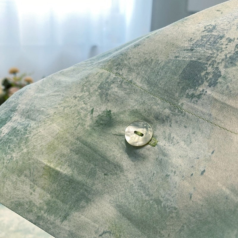 Baleigh Floral Printed Egyptian Cotton Duvet Cover Set - RoseStraya.com