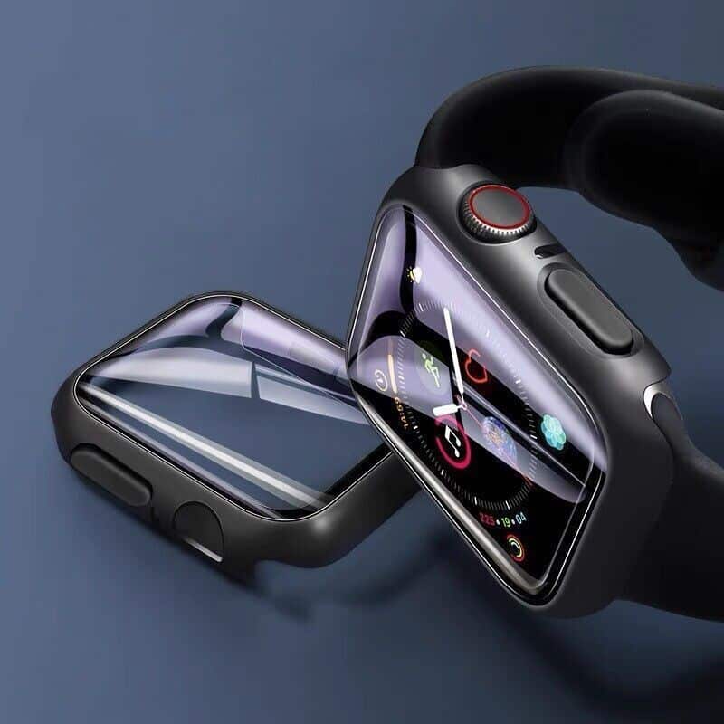 Apple Watch Case iWatch Series SE 8 7 6 5 4 3 Full Glass Cover 38 40 41 42 44 45