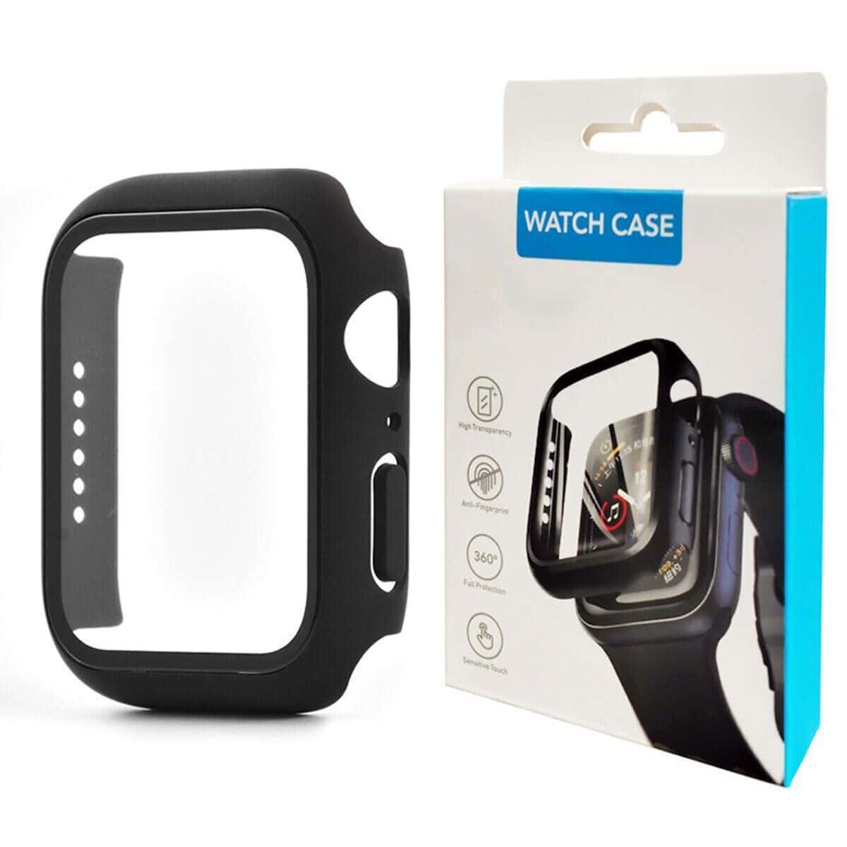 Apple Watch Case iWatch Series SE 8 7 6 5 4 3 Full Glass Cover 38 40 41 42 44 45