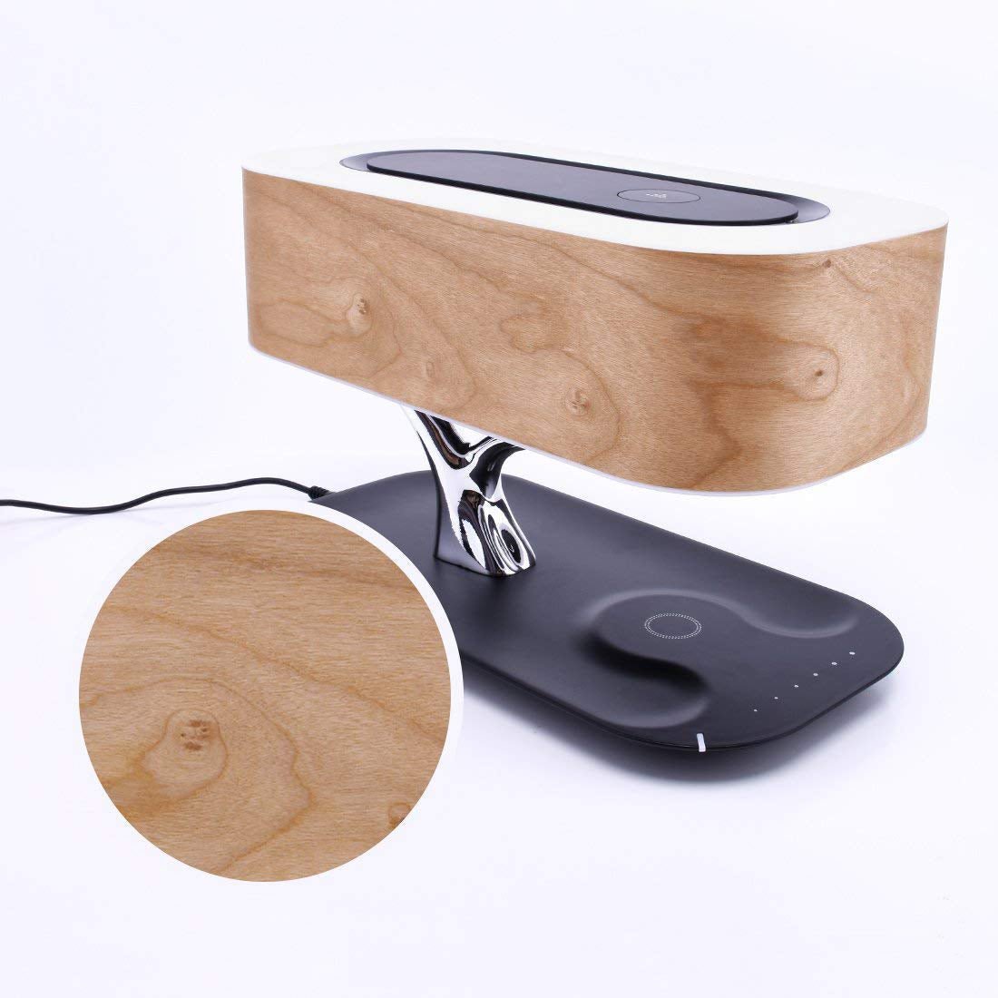 Bonsai Lamp Tree of Life Smart LED Table Lamps iPhone Wireless Charger Speaker - RoseStraya.com