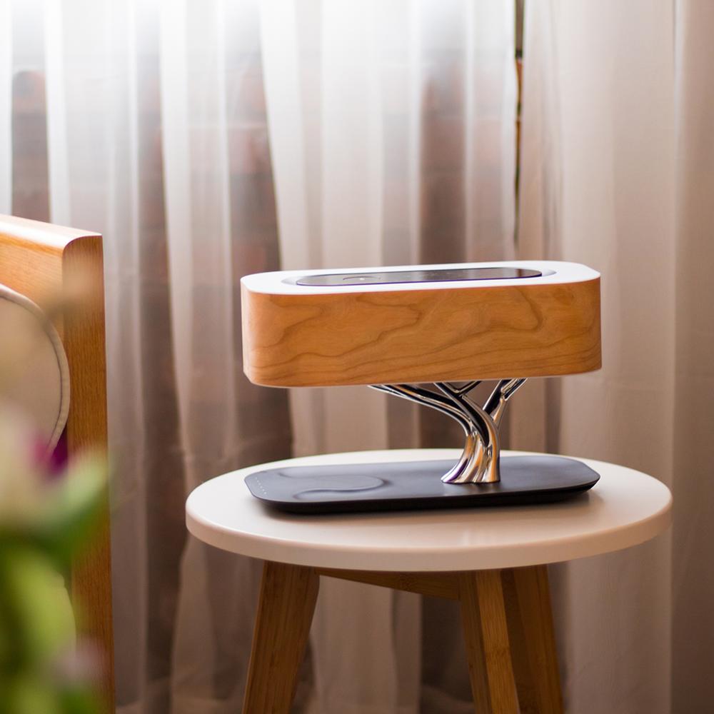 Bonsai Lamp Tree of Life Smart LED Table Lamps iPhone Wireless Charger Speaker - RoseStraya.com
