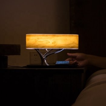 Bonsai Lamp Tree of Life Smart LED Table Lamps iPhone Wireless Charger Speaker - RoseStraya.com