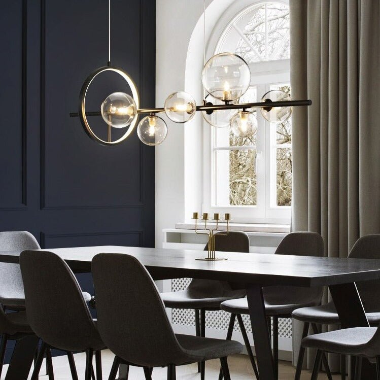 Chanda Glass Bubble Chandelier - RoseStraya.com