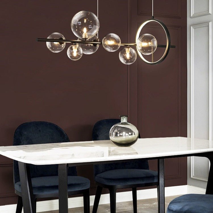 Chanda Glass Bubble Chandelier - RoseStraya.com