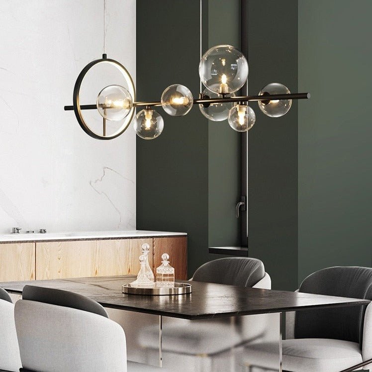 Chanda Glass Bubble Chandelier - RoseStraya.com