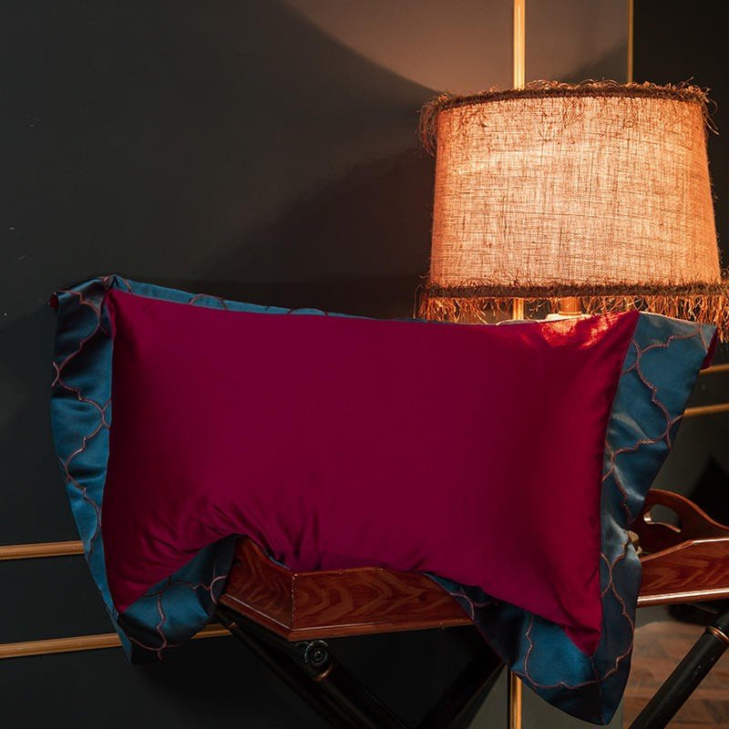 Dhana Embroidery Egyptian Cotton Duvet Cover Set - RoseStraya.com
