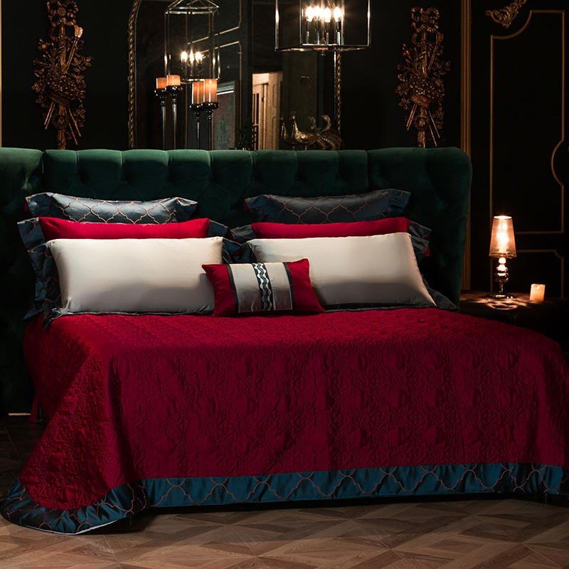 Dhana Embroidery Egyptian Cotton Duvet Cover Set - RoseStraya.com