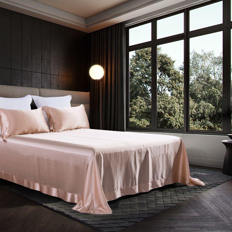 Elke Luxury Pure Mulberry Silk Duvet Cover Set - RoseStraya.com