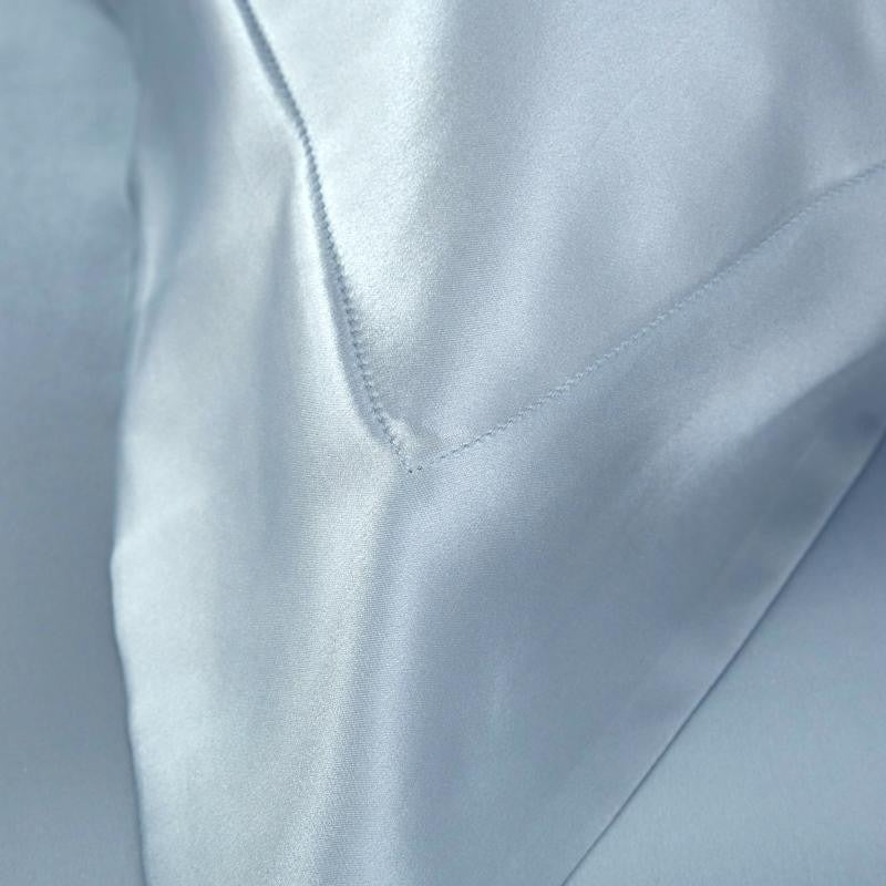 Eloisa Bali Blue Luxury Pure Mulberry Silk Bedding Set - RoseStraya.com