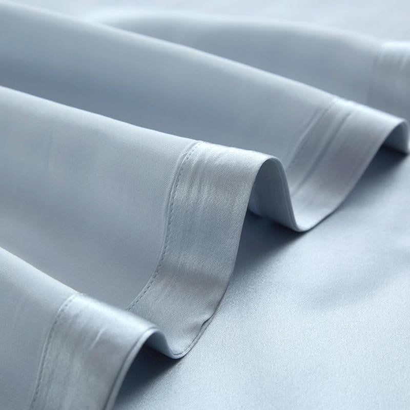 Eloisa Bali Blue Luxury Pure Mulberry Silk Bedding Set - RoseStraya.com