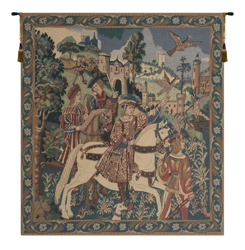 Falcon Hunt Tapestry Wholesale - RoseStraya.com