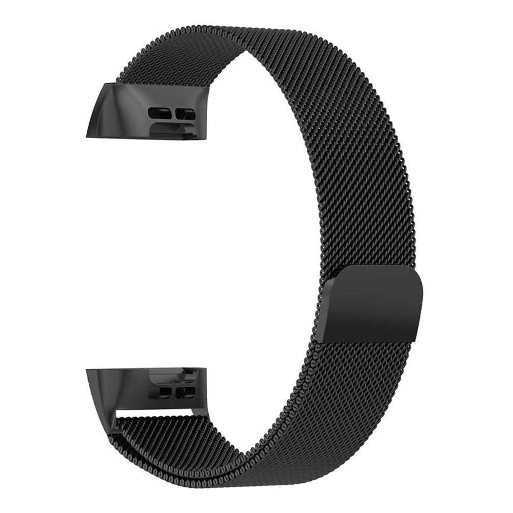 Fitbit Charge 3/4 Band Metal Stainless Steel Milanese Loop Strap Wristband