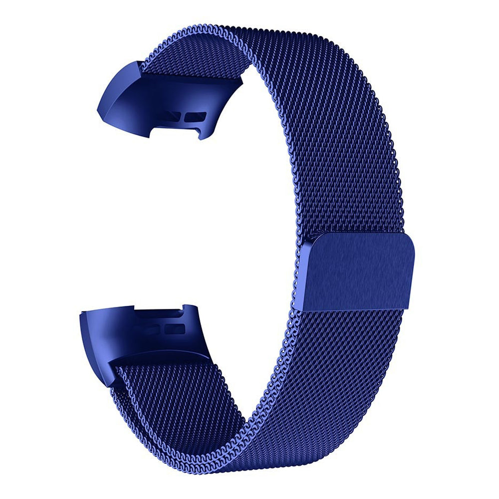 Fitbit Charge 3/4 Band Metal Stainless Steel Milanese Loop Strap Wristband