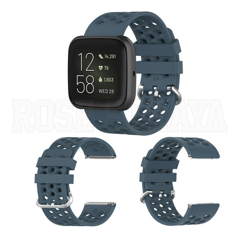 Fitbit Versa 1/2/Lite Replacement Bands Silicone Breathable Smart Watch Strap