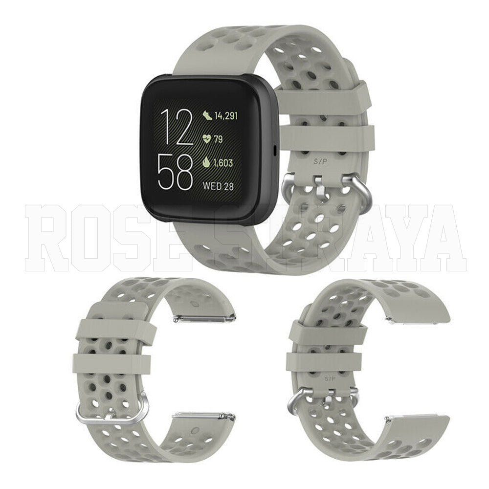 Fitbit Versa 1/2/Lite Replacement Bands Silicone Breathable Smart Watch Strap