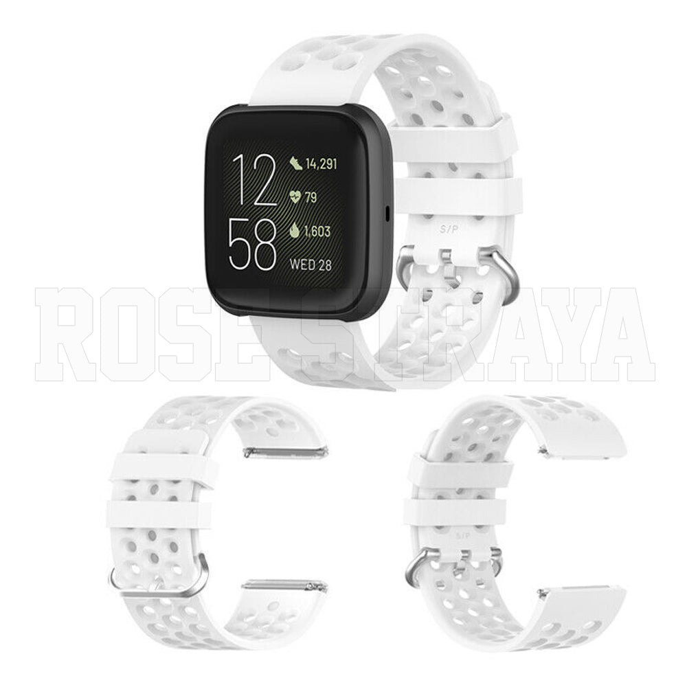 Fitbit Versa 1/2/Lite Replacement Bands Silicone Breathable Smart Watch Strap
