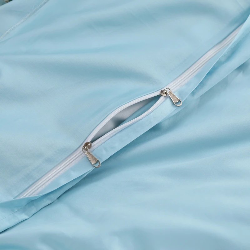 Giovanna Sky Blue Egyptian Cotton Duvet Cover Set - RoseStraya.com