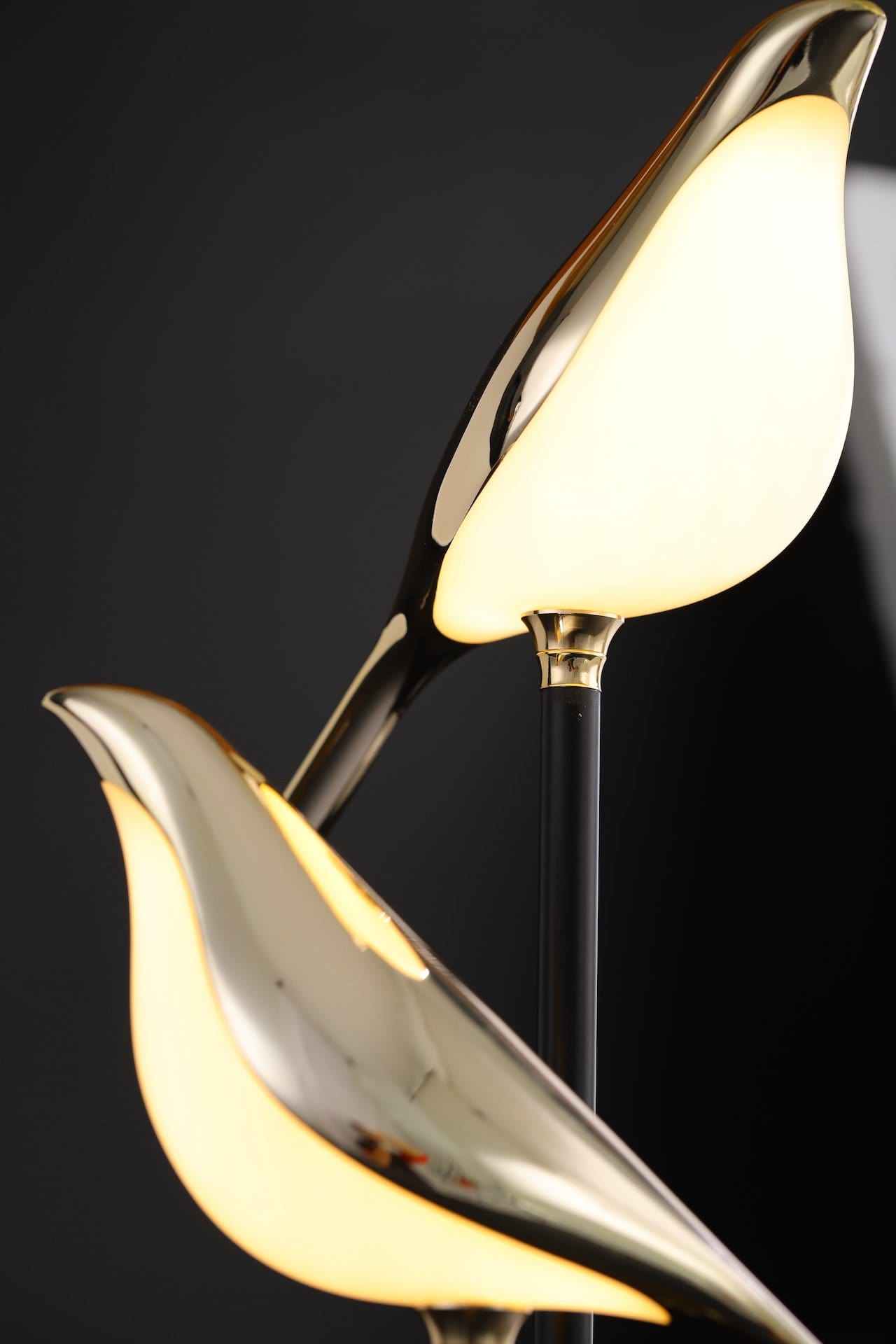 Golden Bird Table Lamp Bedside Lamp Lighting Bedroom Decor - RoseStraya.com