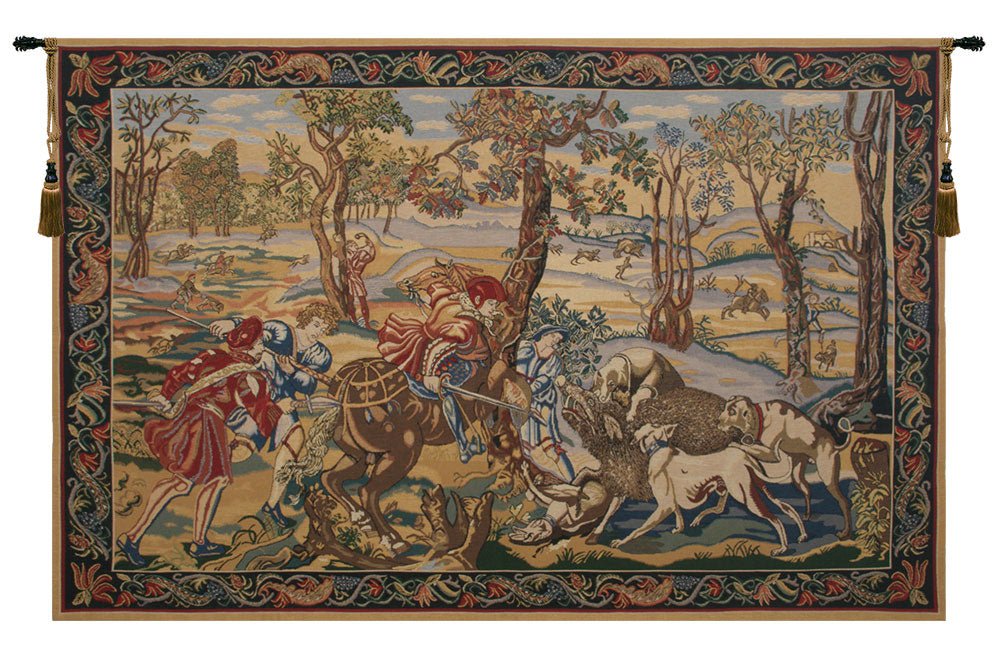 Hunt of the Boar Tapestry Wholesale - RoseStraya.com