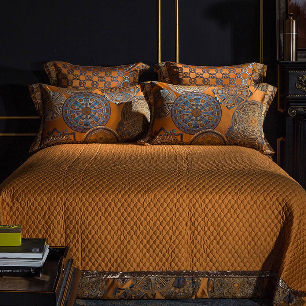 Imperial Luxury Egyptian Cotton Satin Embroidered Duvet Cover Set - RoseStraya.com