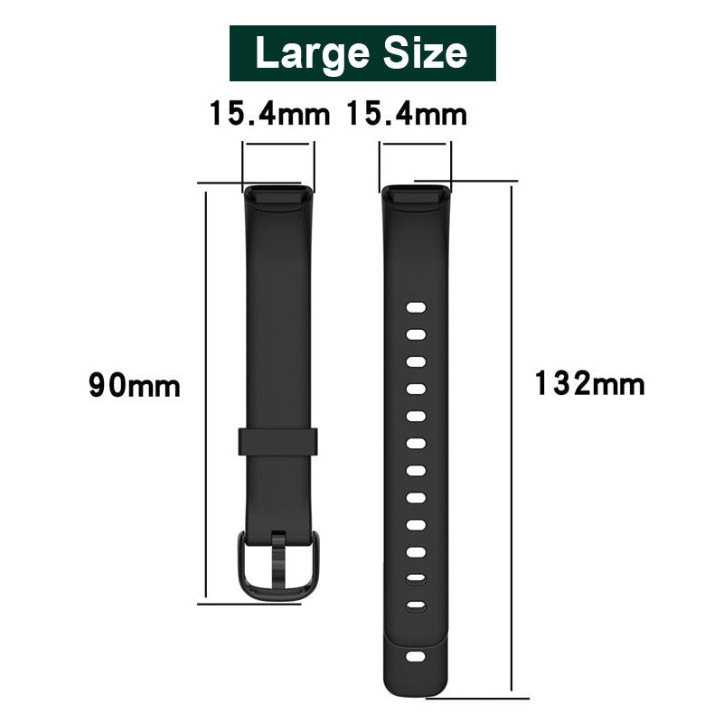Fitbit Luxe Replacement Band Soft Silicone Watch Strap Sports Wristband Bracelet