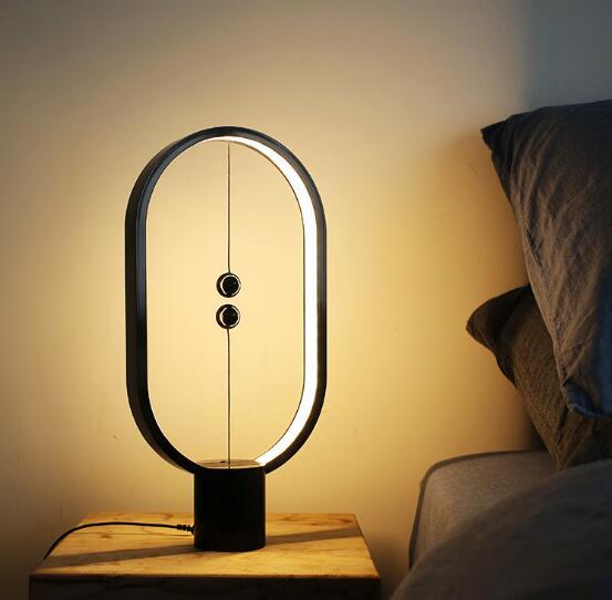Magnetic Balance Lamp Novelty Mini Levitation Floating Ball USB Bedside Light - RoseStraya.com