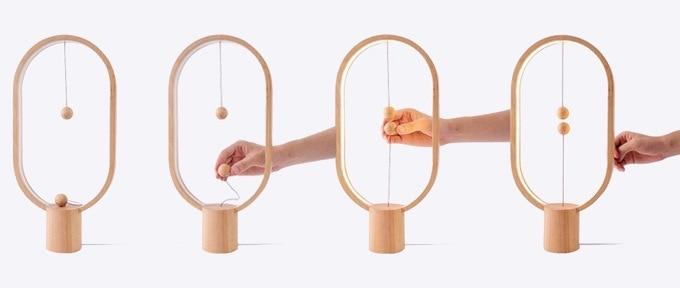 Magnetic Balance Lamp Novelty Mini Levitation Floating Ball USB Bedside Light - RoseStraya.com