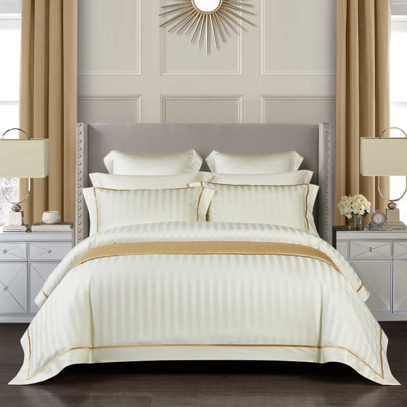 Mariella Egyptian Cotton Premium Soft Silky Duvet Cover Set - RoseStraya.com