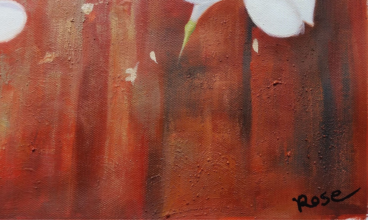 Original Buddha Oil Painting on Canvas Genuine Hand-Painted Signed Unframed - RoseStraya.com