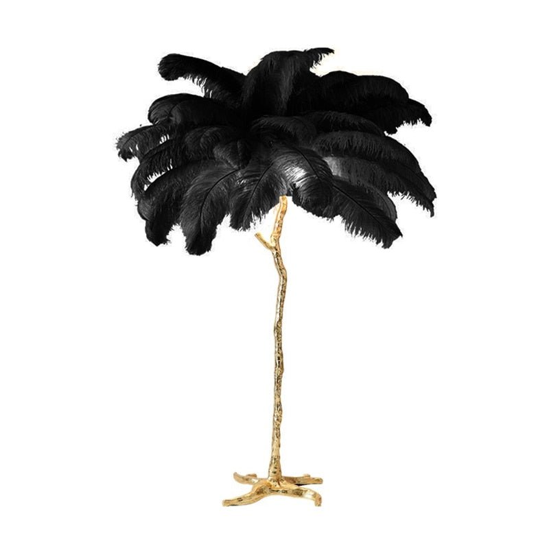 Palmera Straya Luxury Feather Table/Floor Lamps Living Room Bedroom Indoor Lighting - RoseStraya.com