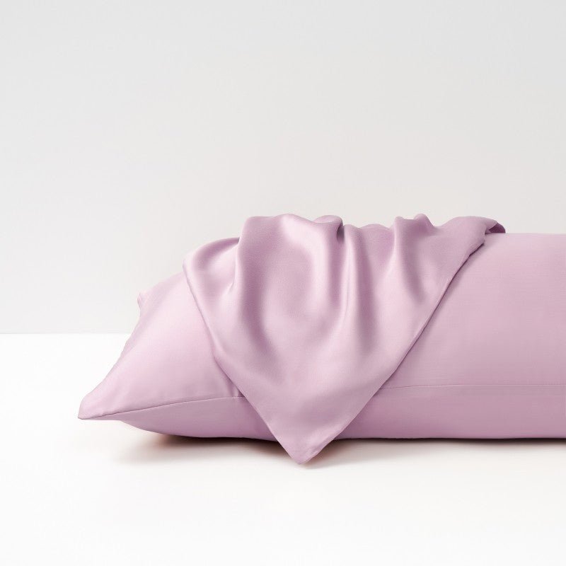 Set 2Pcs Chloe Oganic Bamboo Silk Lyocell Cooling Pillowcases - RoseStraya.com