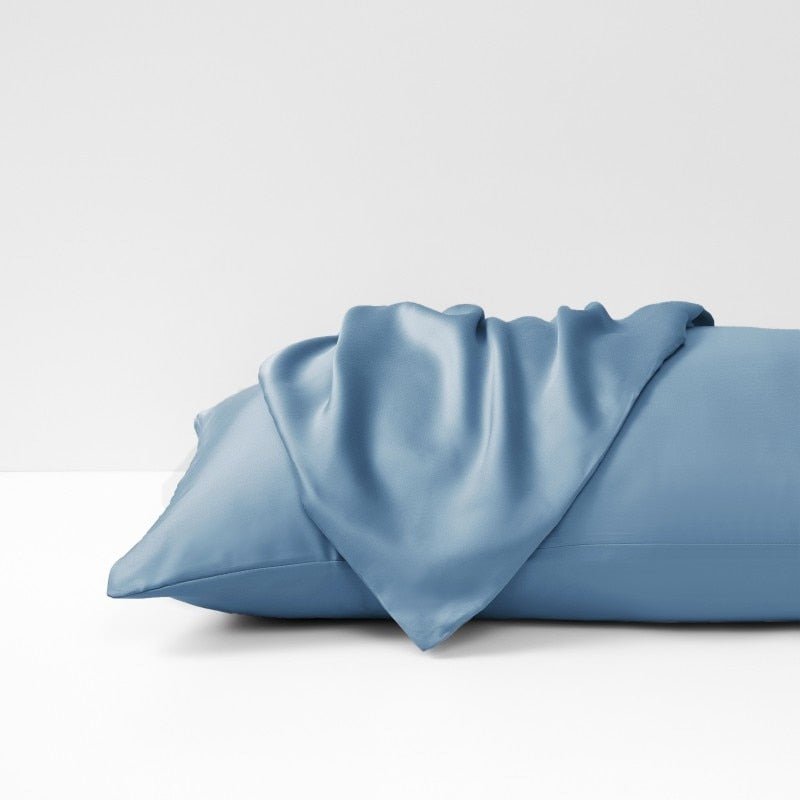 Set 2Pcs Chloe Oganic Bamboo Silk Lyocell Cooling Pillowcases - RoseStraya.com