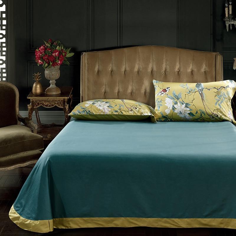 Solaroza Yellow Silky Egyptian Cotton Duvet Cover Set - RoseStraya.com
