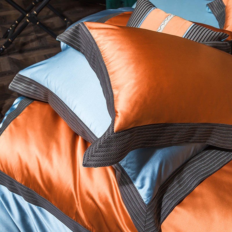 Steeden Embroidery Egyptian Cotton Duvet Cover Set - RoseStraya.com