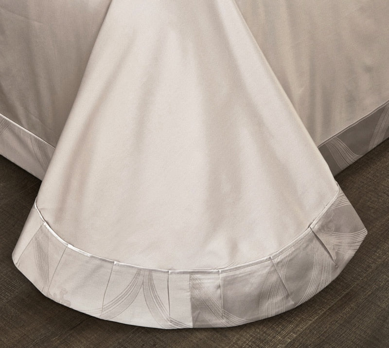 Tesoro Egyptian Cotton Vintage Jacquard Duvet Cover set - RoseStraya.com