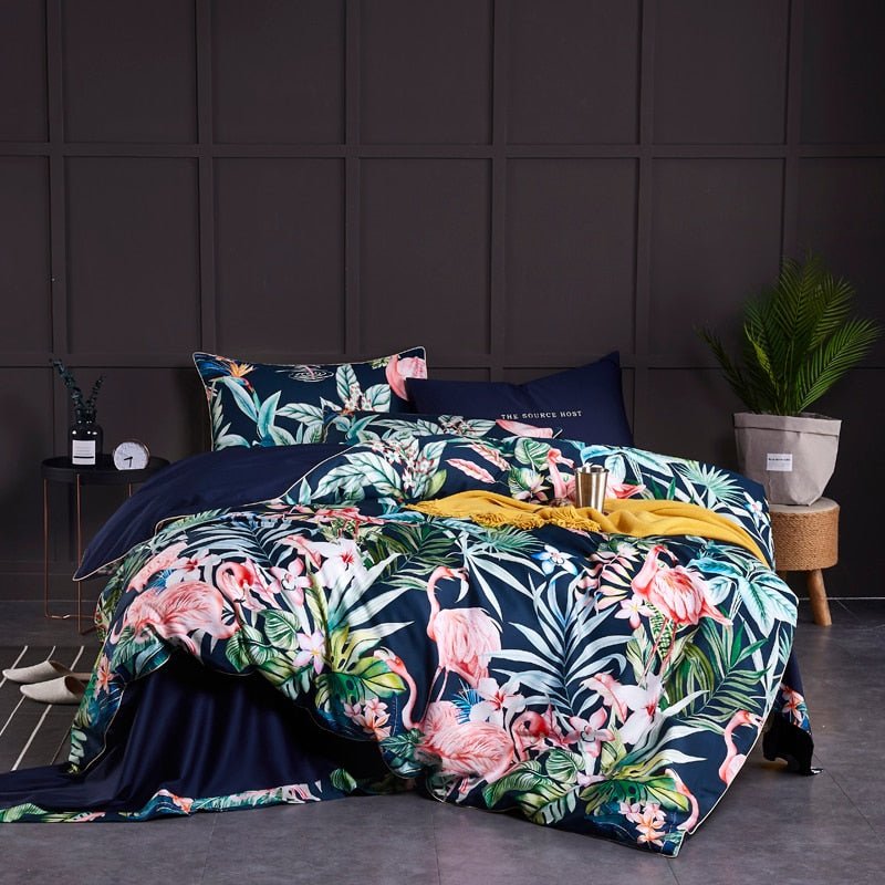 Tropicana Ultra Soft Egyptian Cotton Duvet Cover Set - RoseStraya.com