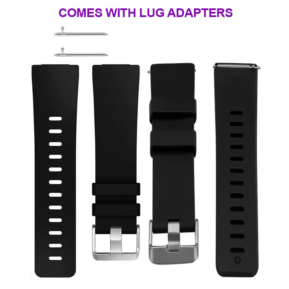 Fitbit Versa 1/2/Lite Replacement Bands Silicone Breathable Smart Watch Strap