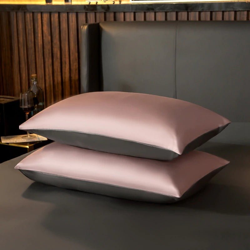 Zerua Rose Grey Reversible Egyptian Cotton Duvet Cover Set - RoseStraya.com