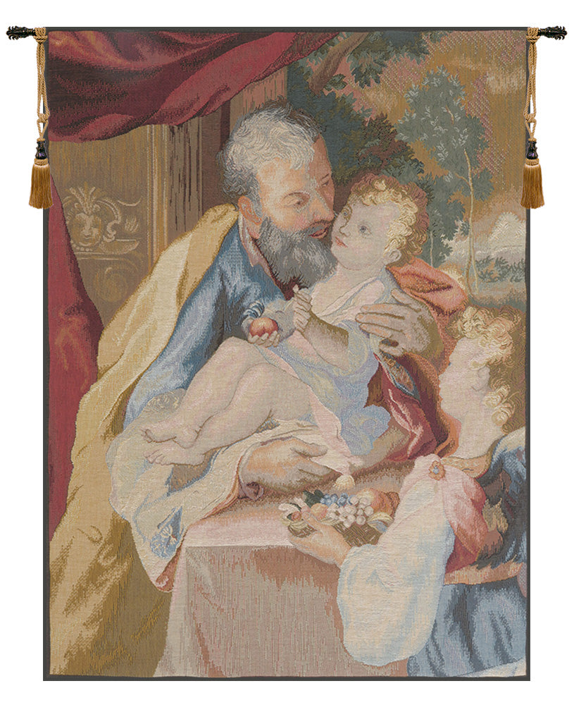 Joseph to the Child French Tapestry
