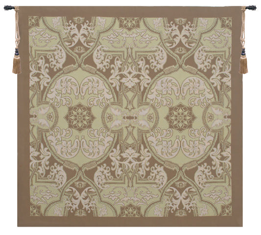 Belgian Medallion Square Belgian Tapestry Wall Art