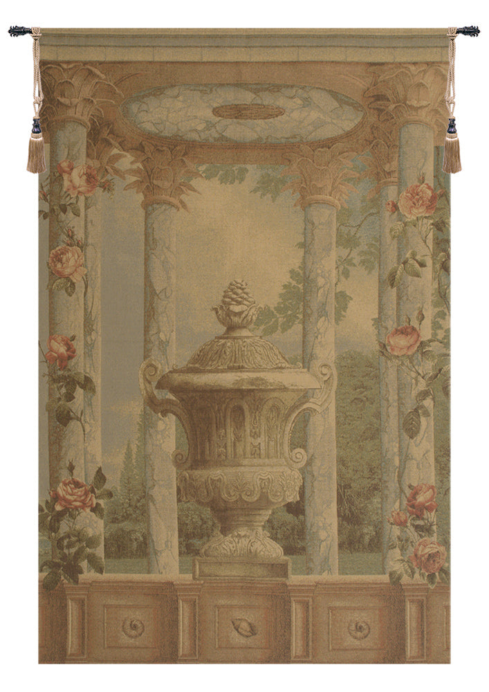 Grecian Urn II Belgian Tapestry