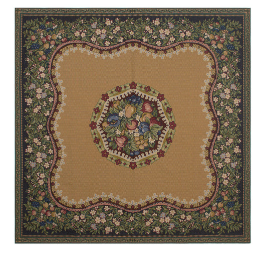 Fruit Medley II Lined European Throw