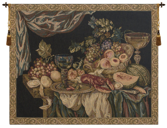 Elegant Feast Setting European Tapestry
